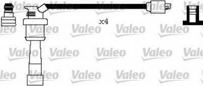 VALEO 346282 -  Комплект проводов зажигания