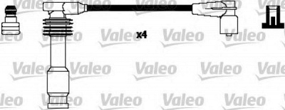 VALEO 346294 -  Комплект проводов зажигания