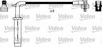 VALEO 346312 -  Комплект проводов зажигания