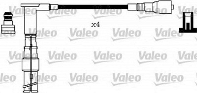 VALEO 346325 -  Комплект проводов зажигания