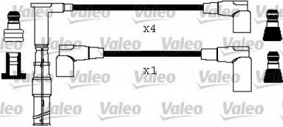 VALEO 346361 -  Комплект проводов зажигания