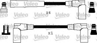 VALEO 346390 -  Комплект проводов зажигания