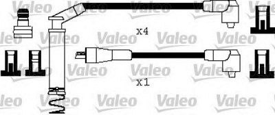 VALEO 346401 -  Комплект проводов зажигания