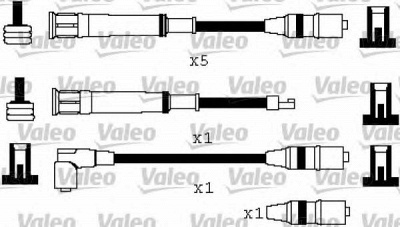 VALEO 346574 -  Комплект проводов зажигания