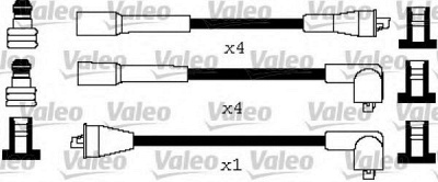 VALEO 346591 -  Комплект проводов зажигания