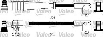 VALEO 346605 -  Комплект проводов зажигания