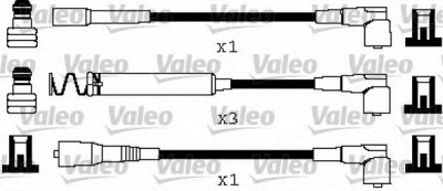 VALEO 346669 -  Комплект проводов зажигания