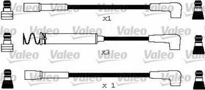 VALEO 346670 -  Комплект проводов зажигания