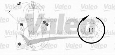 VALEO 433333 -  Стартер