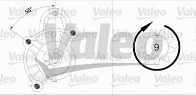 VALEO 436064 -  Стартер