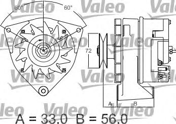 VALEO 436266 -  Генератор
