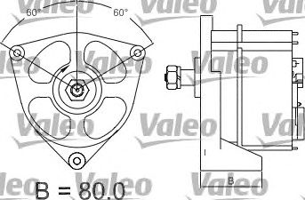 VALEO 436578 -  Генератор