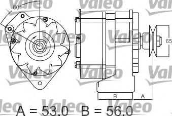 VALEO 436581 -  Генератор