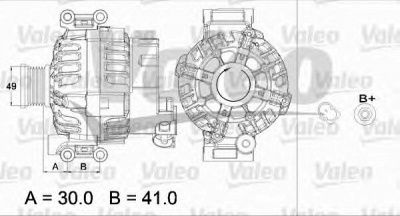 VALEO 437435 -  Генератор