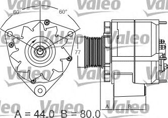 VALEO 437440 -  Генератор