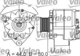 VALEO 437441 -  Генератор