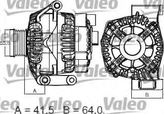 VALEO 437474 -  Генератор