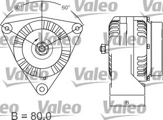 VALEO 437486 -  Генератор