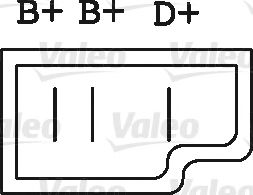 VALEO 437576 -  Генератор