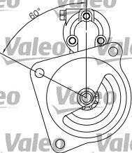 VALEO 455517 -  Стартер