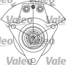 VALEO 455535 -  Стартер