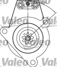 VALEO 455538 -  Стартер