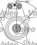 VALEO 455544 -  Стартер