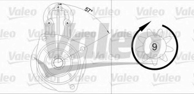 VALEO 455683 -  Стартер