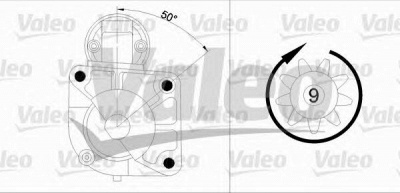 VALEO 455983 -  Стартер