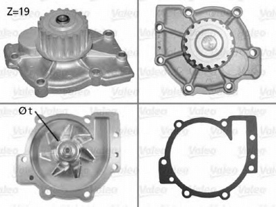VALEO 506325 -  Водяной насос