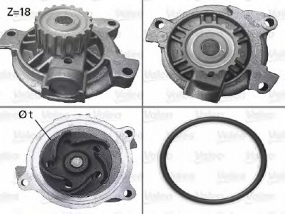 VALEO 506488 -  Водяной насос