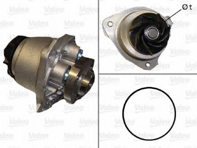 VALEO 506587 -  Водяной насос