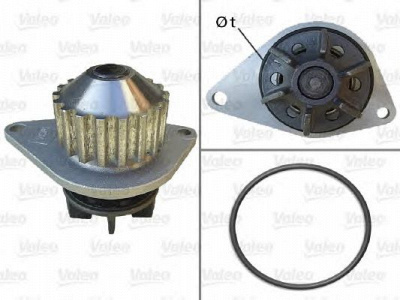 VALEO 506704 -  Радиатор, охлаждение двигателя