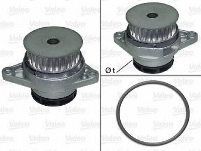 VALEO 506706 -  Радиатор, охлаждение двигателя