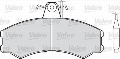 VALEO 540107 -  Комплект тормозных колодок, дисковый тормоз