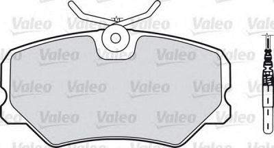 VALEO 540148 -  Комплект тормозных колодок, дисковый тормоз