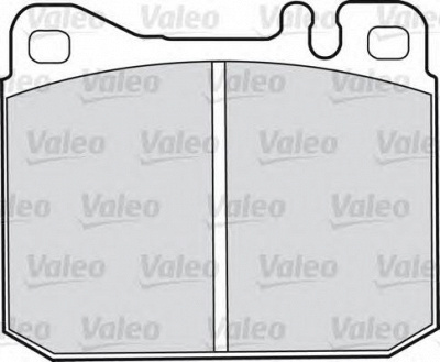 VALEO 540162 -  Комплект тормозных колодок, дисковый тормоз