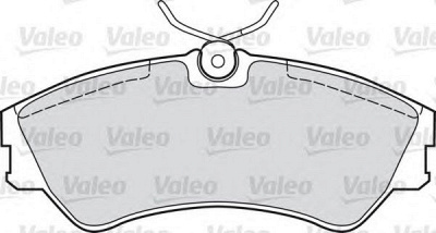 VALEO 540562 -  Комплект тормозных колодок, дисковый тормоз