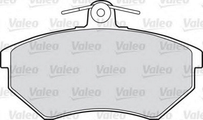 VALEO 551616 -  Комплект тормозных колодок, дисковый тормоз