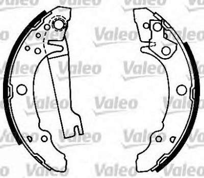 VALEO 553600 -  Комплект тормозных колодок