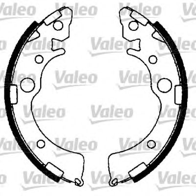 VALEO 553683 -  Комплект тормозных колодок
