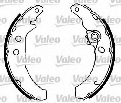 VALEO 553690 -  Комплект тормозных колодок