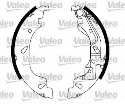 VALEO 553883 -  Комплект тормозных колодок