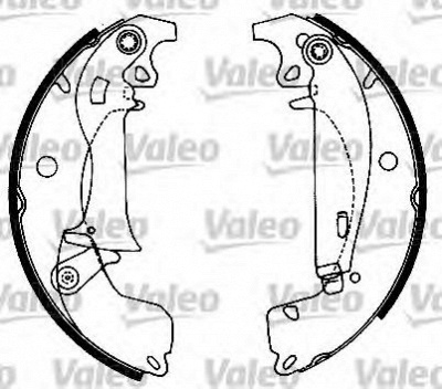 VALEO 554560 -  Комплект тормозных колодок