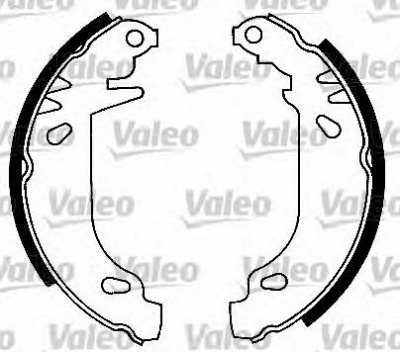 VALEO 554833 -  Комплект тормозных колодок