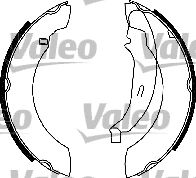 VALEO 554842 -  Комплект тормозных колодок