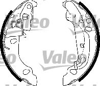 VALEO 554843 -  Комплект тормозных колодок