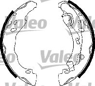 VALEO 554851 -  Комплект тормозных колодок