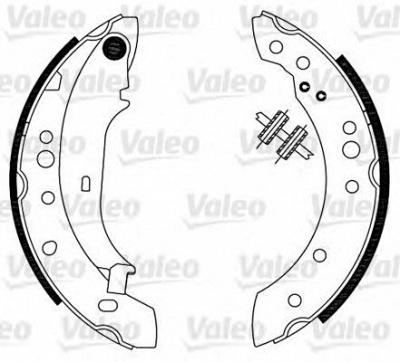 VALEO 554902 - Комплект тормозных колодок