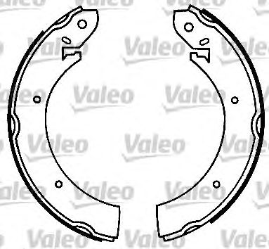 VALEO 562025 -  Комплект тормозных колодок